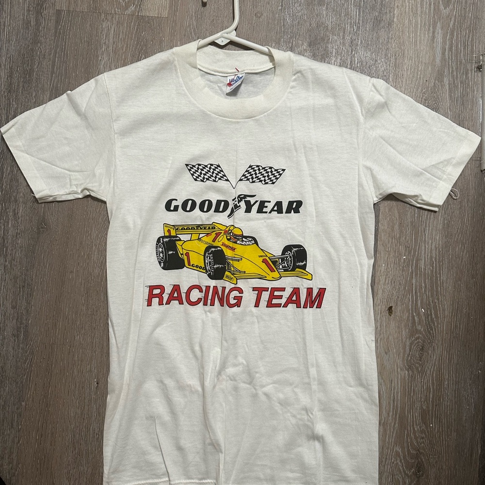 Vintage 90s Goodyear Formula 1 F1 Racing T Shirt Adult Sm